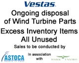 Disposal of Vestas Wind Turbine Parts