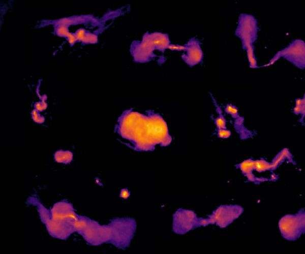 Record LOFAR Radio Sky Map Charts Millions Of Growing Black Holes