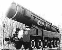 RIA Novosti correspondent Andrei Kislyakov argued that taking the decision to reopen production lines to build a new generation of intermediate range ballistic missiles to replace the old SS-20s (pictured) that were scrapped under the INF Treaty would be an ambitious, time-consuming and costly undertaking for Russia.