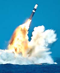 File photo of a trident launch